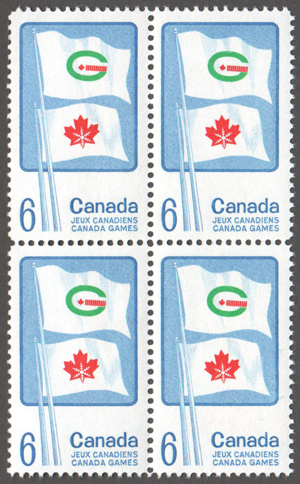 Canada Scott 500 MNH Block - Click Image to Close